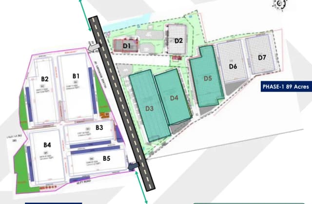 80,000 sqft warehouse in Bengaluru, Karnataka