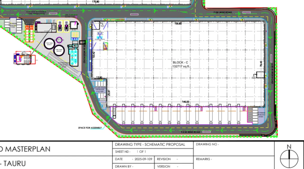 89,996 sqft warehouse in Gurugram, Haryana