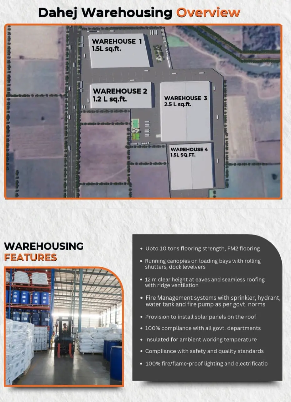 250,000 sqft warehouse in Dahej, Ahmedabad — photo 1 of 5