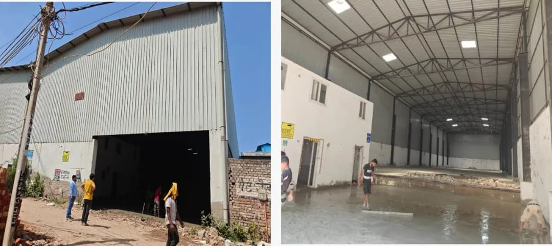 10,800 sqft warehouse in Mundka, Delhi