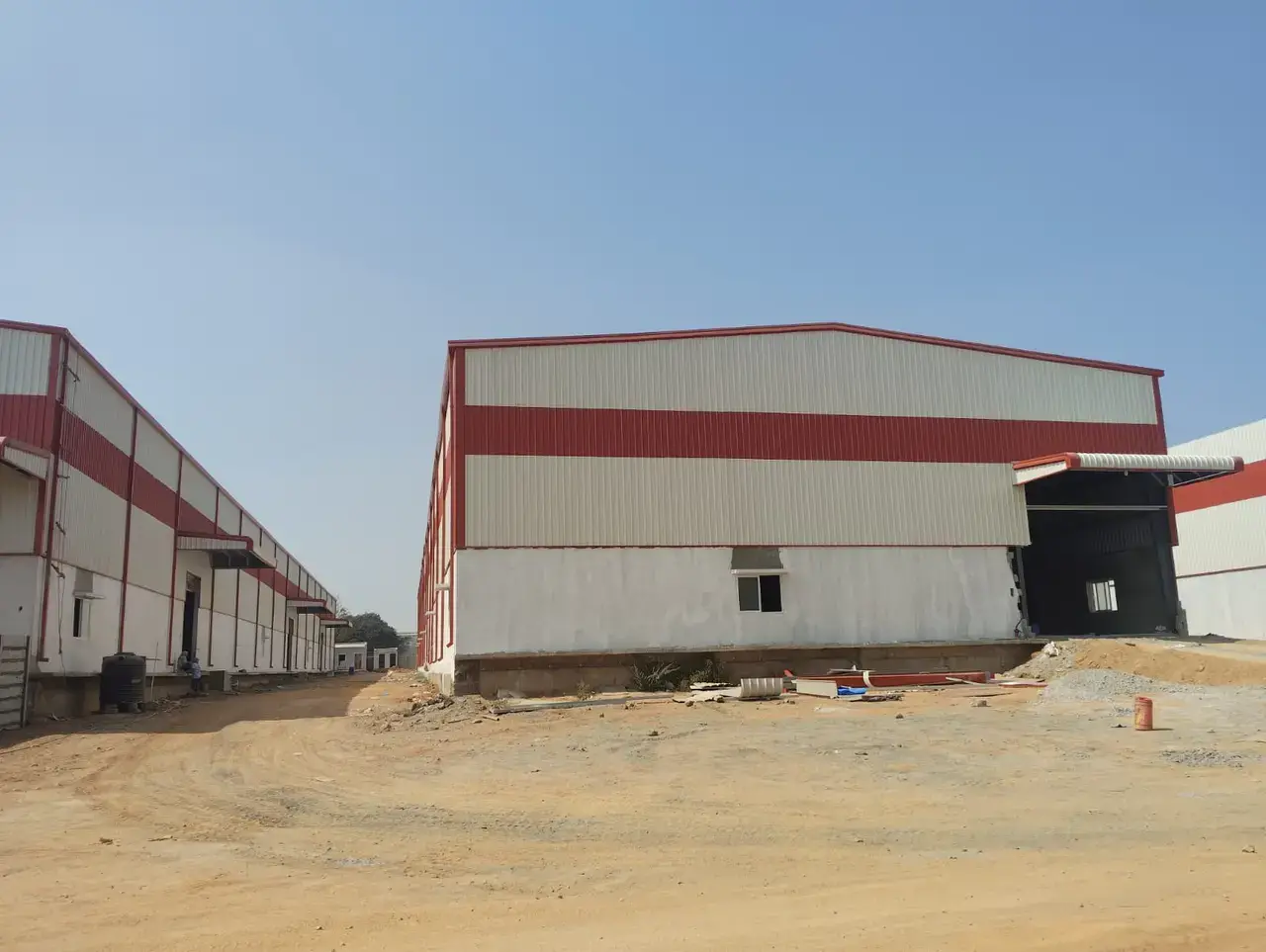 Warehouse exterior in Medchal, Hyderabad