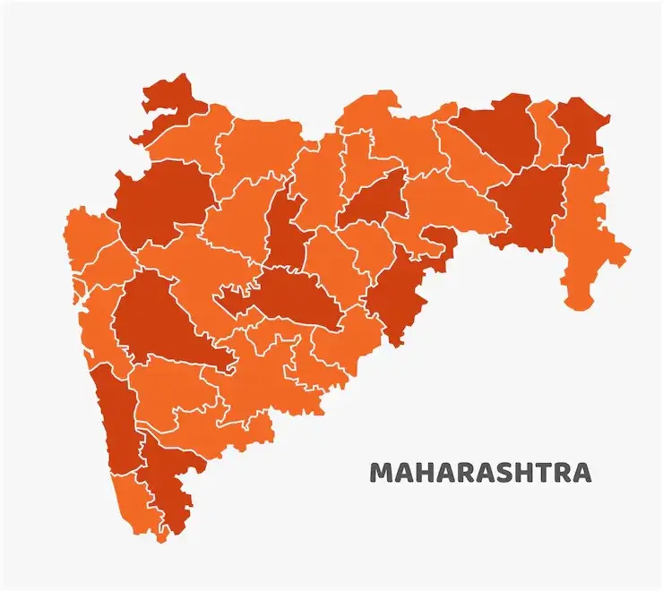 Map of Maharashtra
