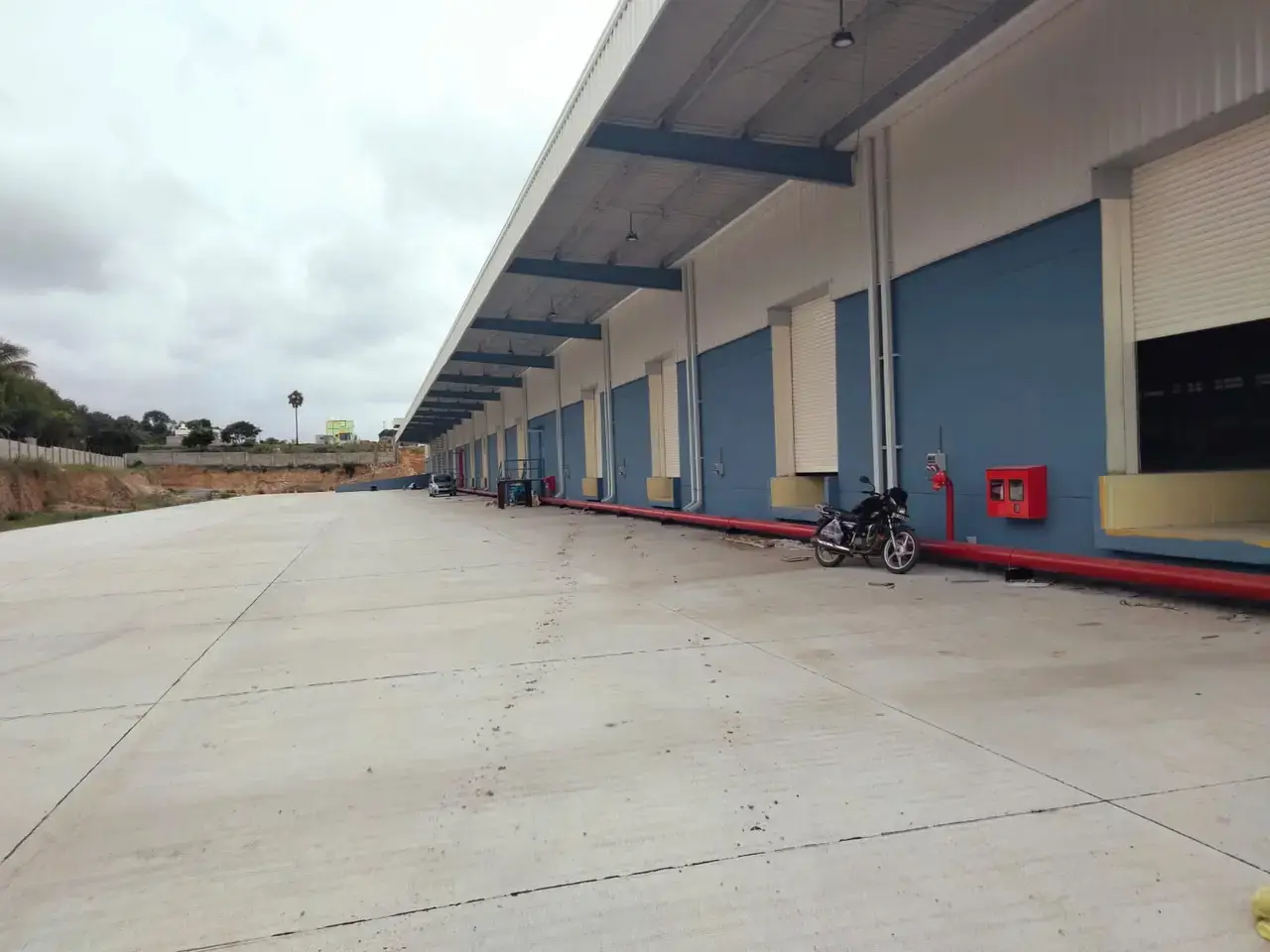 Warehouse exterior in Kelamangalam, Hosur