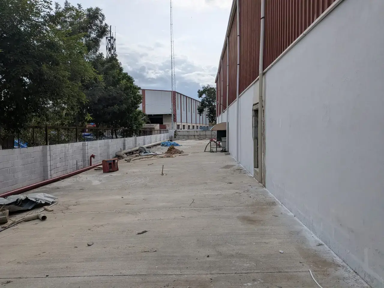 Warehouse exterior in Jigani, Bengaluru