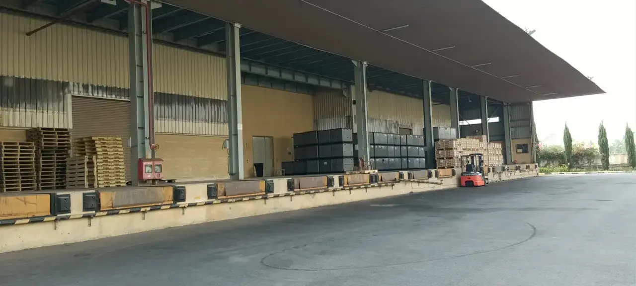 Warehouse exterior in Bidadi, Bengaluru