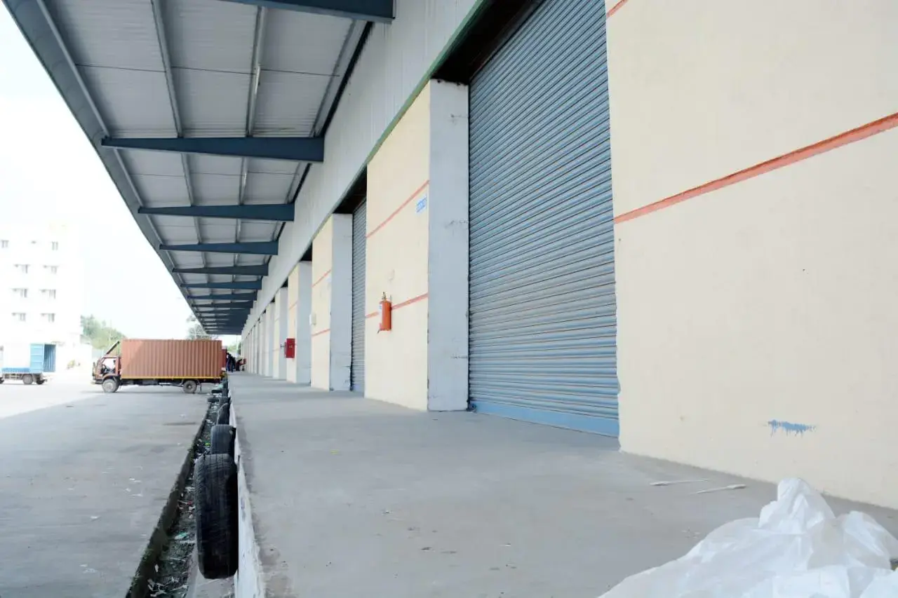Warehouse exterior in Hoskote, Bengaluru